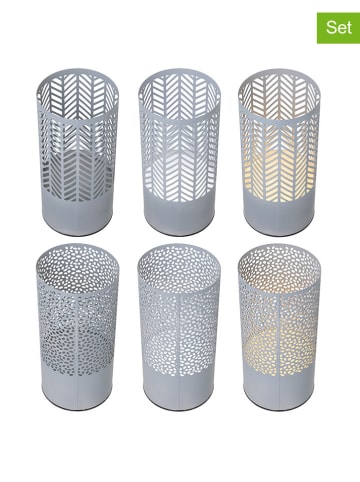 Hollybell 6-delige set: decoledlampen warmwit