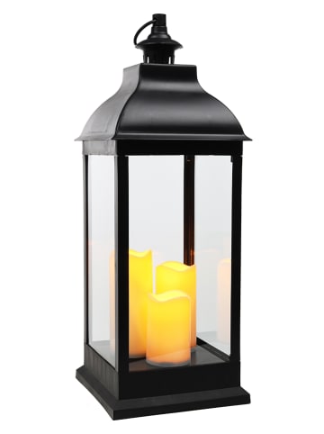 Profiline LED-Laterne in Schwarz - (B)24 x (H)70 x (T)24 cm
