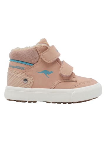 Kangaroos Sneakers "Primo V" lichtroze/turquoise