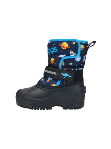 Kangaroos Boots "K-Shell II" in Schwarz/ Dunkelblau