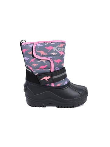 Kangaroos Winterlaarzen "K-Shell II" zwart/grijs