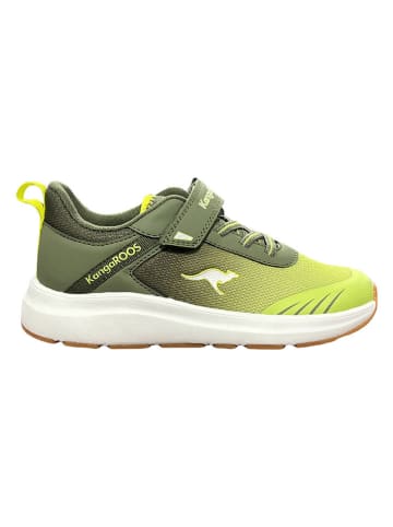 Kangaroos Sneakers "KB-Rida EV" groen/geel
