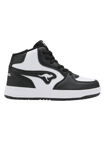 Kangaroos Sneakers "Deck" in Schwarz/ Weiß