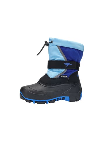 Kangaroos Gummistiefel "Kanga-Bean V" in Schwarz/ Blau