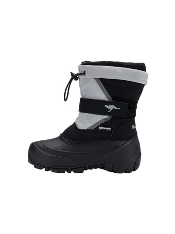 Kangaroos Gummistiefel "Kanga-Bean V" in Schwarz/ Grau
