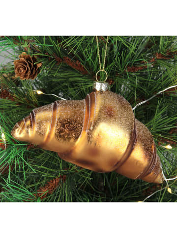 Kersten Baumschmuck "Croissant" in Gold - (B)15 cm