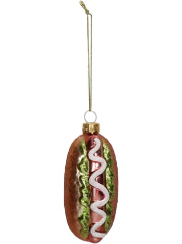 Kersten Bombka "Hotdog" ze wzorem - wys. 10 cm