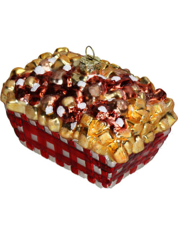 Kersten Kerstboomversiering "Fries" meerkleurig - (H)11,4 cm