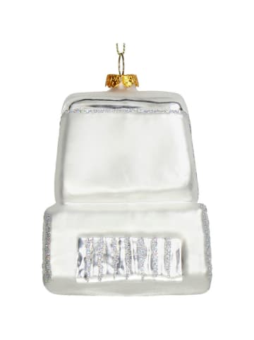 Kersten Baumschmuck "Retro Computer" in Silber - (H)11 cm