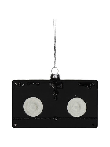 Kersten Kerstboomversiering "Video Tape" zwart - (B)11,5 cm