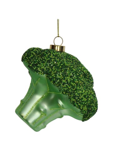 Kersten Baumschmuck "Broccoli" in Grün - (H)10 cm