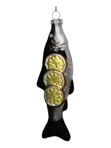 Kersten Baumschmuck "Fish" in Grau - (H)13 cm 