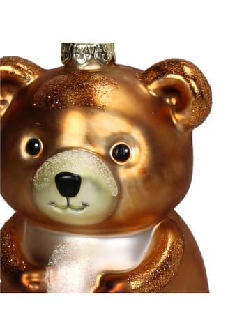 Kersten Kerstboomversiering "Teddy Bear" bruin - (H)10,4 cm
