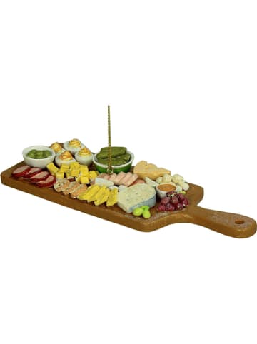 Kersten Kerstboomversiering "Dutch Borrelplank" meerkleurig - (H)10 cm