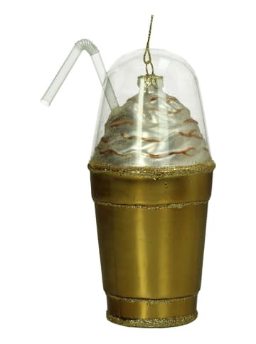 Kersten Baumschmuck "Milkshake" in Hellbraun - (H)13 cm