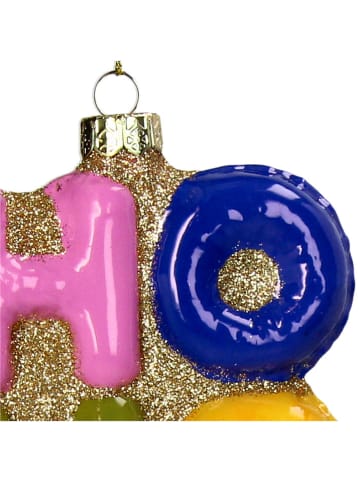 Kersten Baumschmuck "Ho Ho Ho" in Bunt - (H)12,7 cm