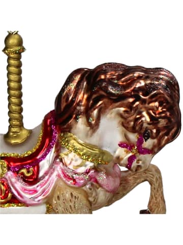 Kersten Baumschmuck "Carousel Horse" in Bunt - (H)12,5 cm