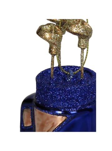 Kersten Kerstboomversiering "Golf Bag" donkerblauw - (H)13 cm
