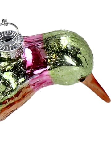 Kersten Kerstboomversiering "Hummingbird" meerkleurig - (H)9,5 cm