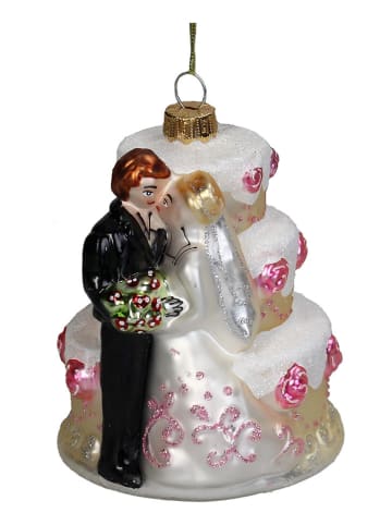 Kersten Baumschmuck "Wedding Cake" in Bunt - (H)10,5 cm
