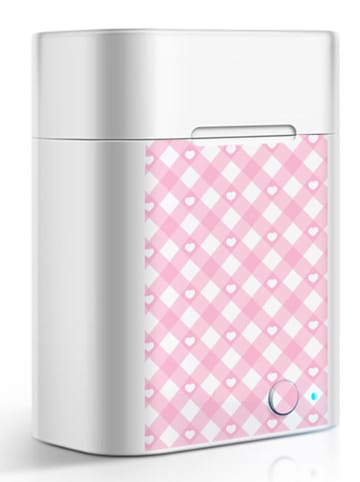 SmartCase Bluetooth-In-Ear-Kopfhörer in Rosa