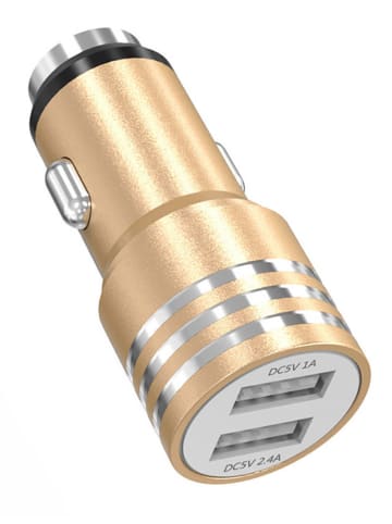 SmartCase Ladegerät für Zigarettenanzünder in Gold - 2.600 mAh
