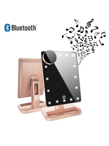 SmartCase Lustro LED w kolorze jasnoróżowym
