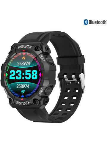 SmartCase Smartwatch in Schwarz