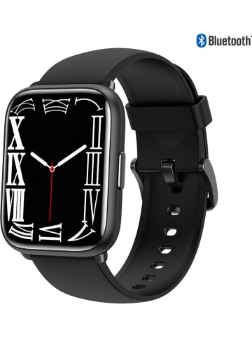SmartCase Smartwatch in Schwarz