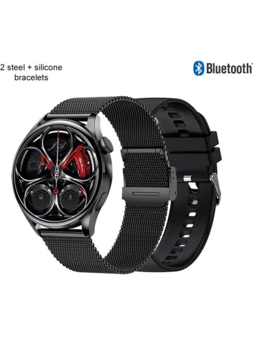 SmartCase Smartwatch w kolorze czarnym