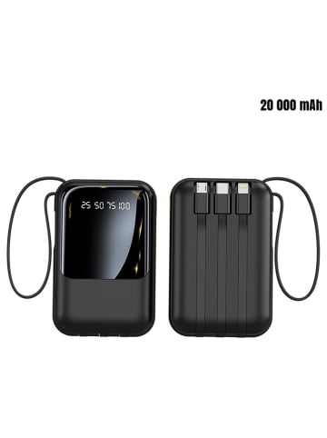 SmartCase Powerbank w kolorze czarnym - 20.000 mAh