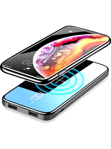 SmartCase Induktions-Powerbank in Schwarz - 10.000 mAh