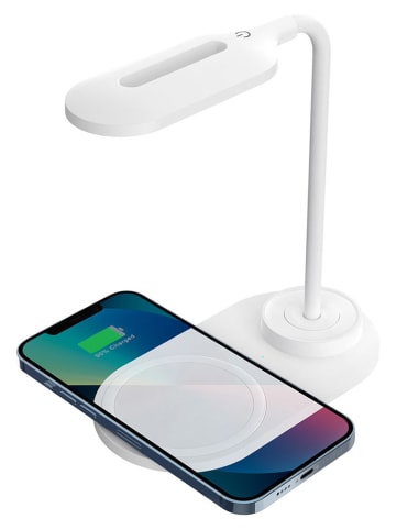 SmartCase Ladestation mit LED-Lampe in Weiß