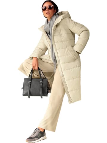 Heine Steppmantel in Sand