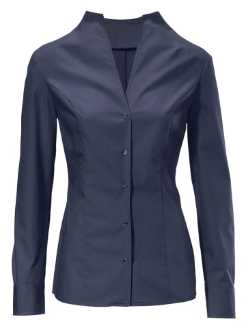 Heine Bluse in Dunkelblau