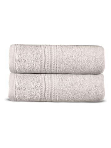 Colourful Cotton 2er-Set: Badetücher in Beige