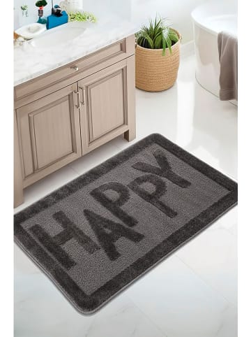 Colourful Cotton Badmat antraciet