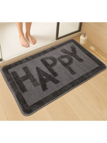 Colourful Cotton Badmat antraciet