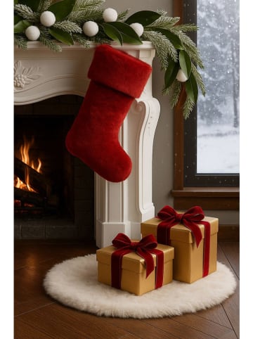 Colourful Cotton Kerstsok rood