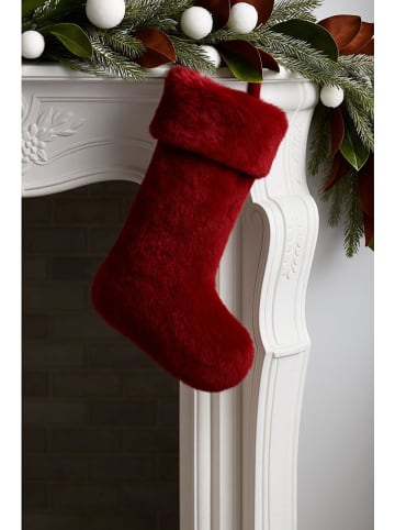 Colourful Cotton Skarpeta świąteczna w kolorze czerwonym