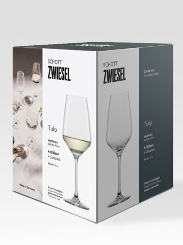 Schott Zwiesel 4er-Set: Weißgläser "Tulip" - 356 ml
