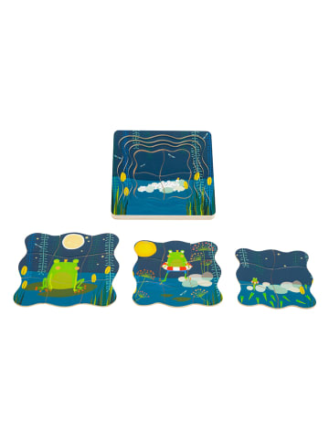 small foot Stapelpuzzel "Kikkerprins" - vanaf 4 jaar