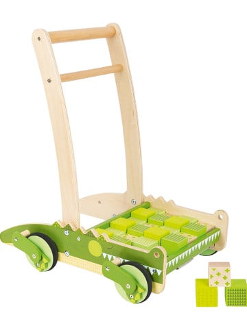 small foot Lauflernwagen "Krokodil" mit Zubehör - ab 12 Monaten