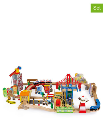 small foot 100-delige speeltreinset "Harbour" - vanaf 3 jaar