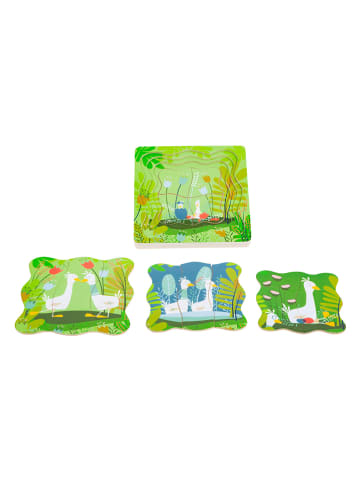 small foot Stapelpuzzel "Eendenpaar" - vanaf 4 jaar