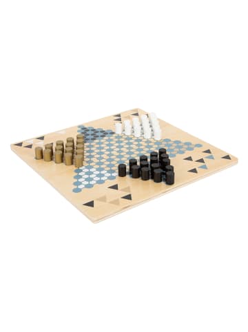 small foot 2in1-Brettspiel "Barrikade und Halma Gold Edition" - ab 6 Jahren