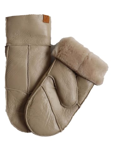 Kaiser Naturfellprodukte Lammfell-Fäustlinge "Nappa" in Beige