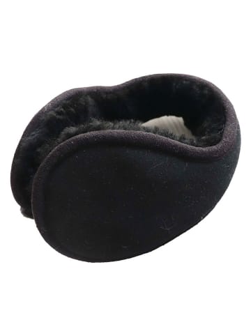 Kaiser Naturfellprodukte Lammfell-Ohrenwärmer in Schwarz