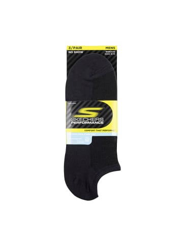 Skechers 3er-Set: Socken in Schwarz