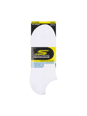 Skechers 3er-Set: Socken in Weiß